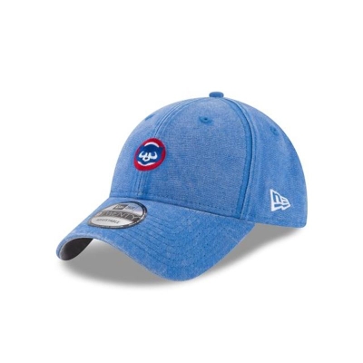 Blue Chicago Cubs Hat - New Era MLB Rugged Mini 9TWENTY Adjustable Caps USA2483716